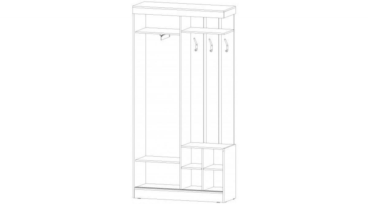 БРИЗ Прихожая купе | фото 4