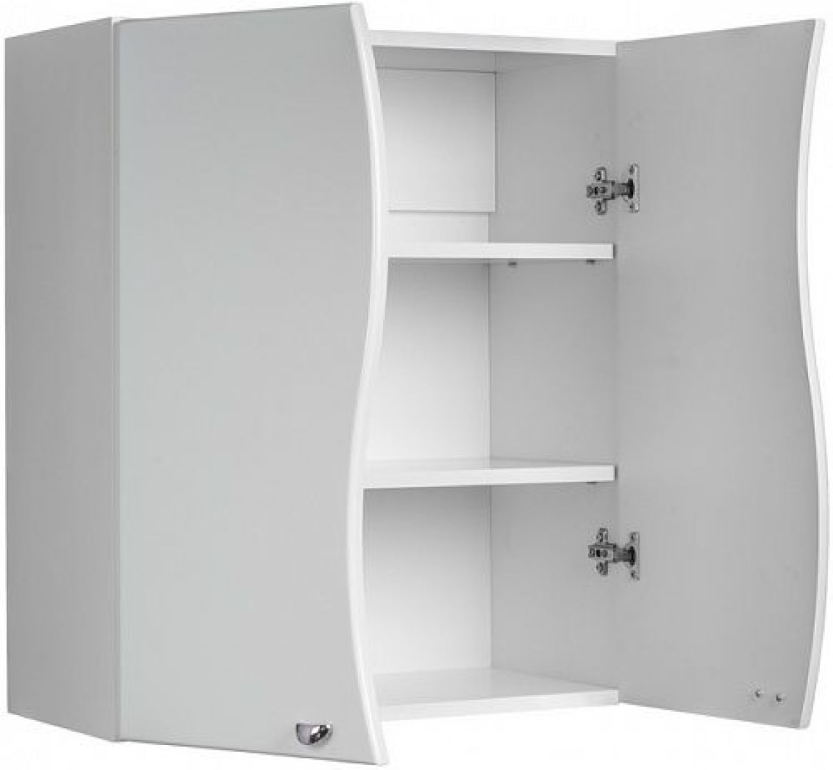 Шкаф навесной Волна 02-55 АЙСБЕРГ (DA1066HR) разобранный* | фото 2