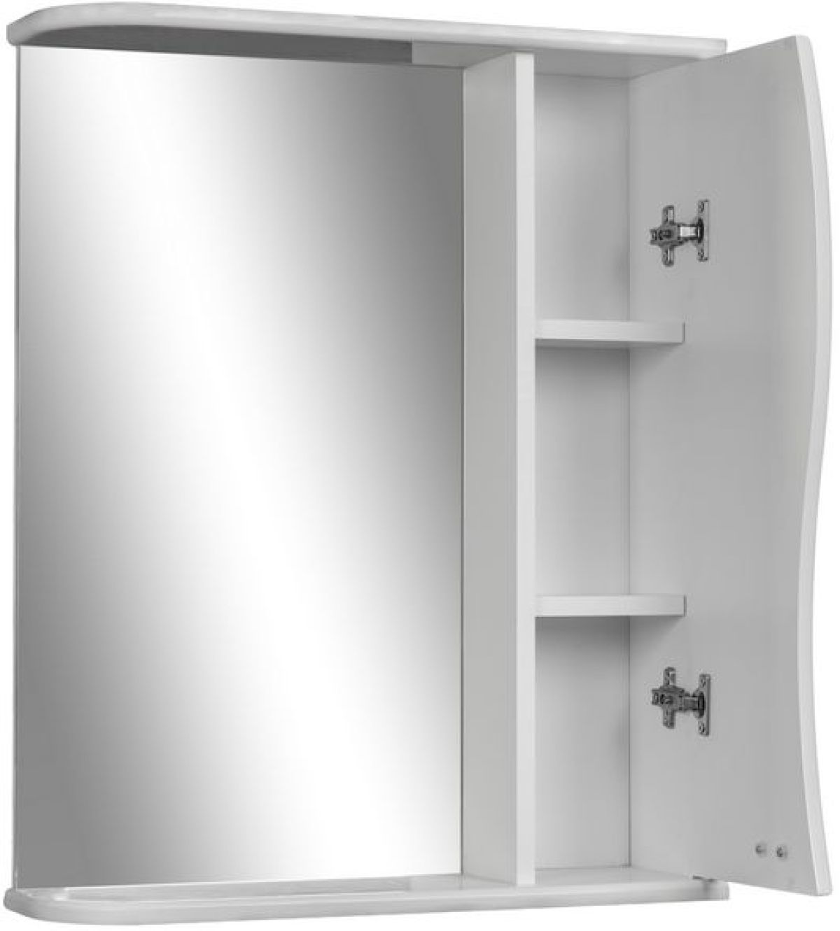 Шкаф-зеркало Волна 50 правый АЙСБЕРГ (DA1043HZ) | фото 2