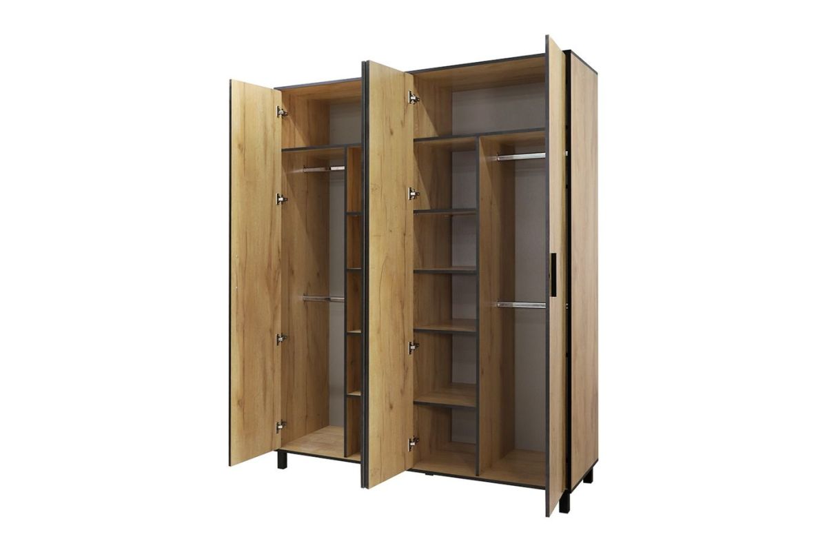 Шкаф 4-х створчатый "Лофт 4" | фото 3