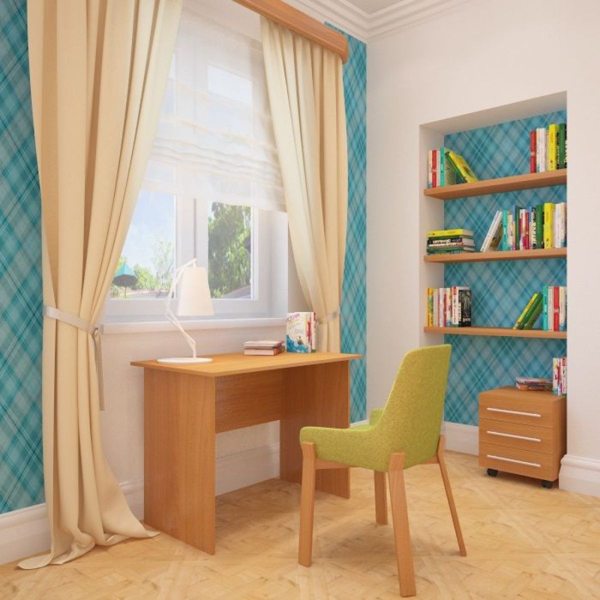 Стол письменный + тумба (ЛДСП 1 кат.) | фото 4