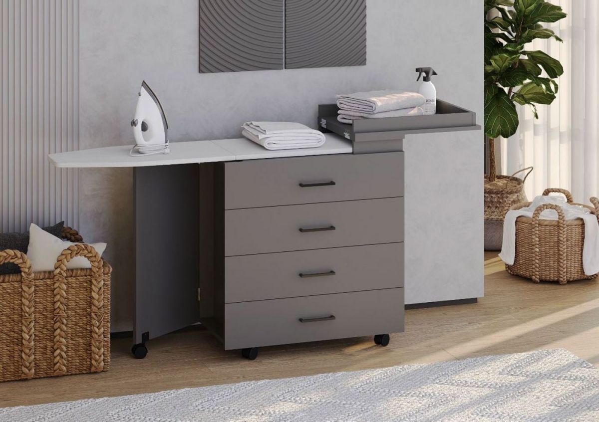 Комод с гладильной доской (Графит) | фото 3