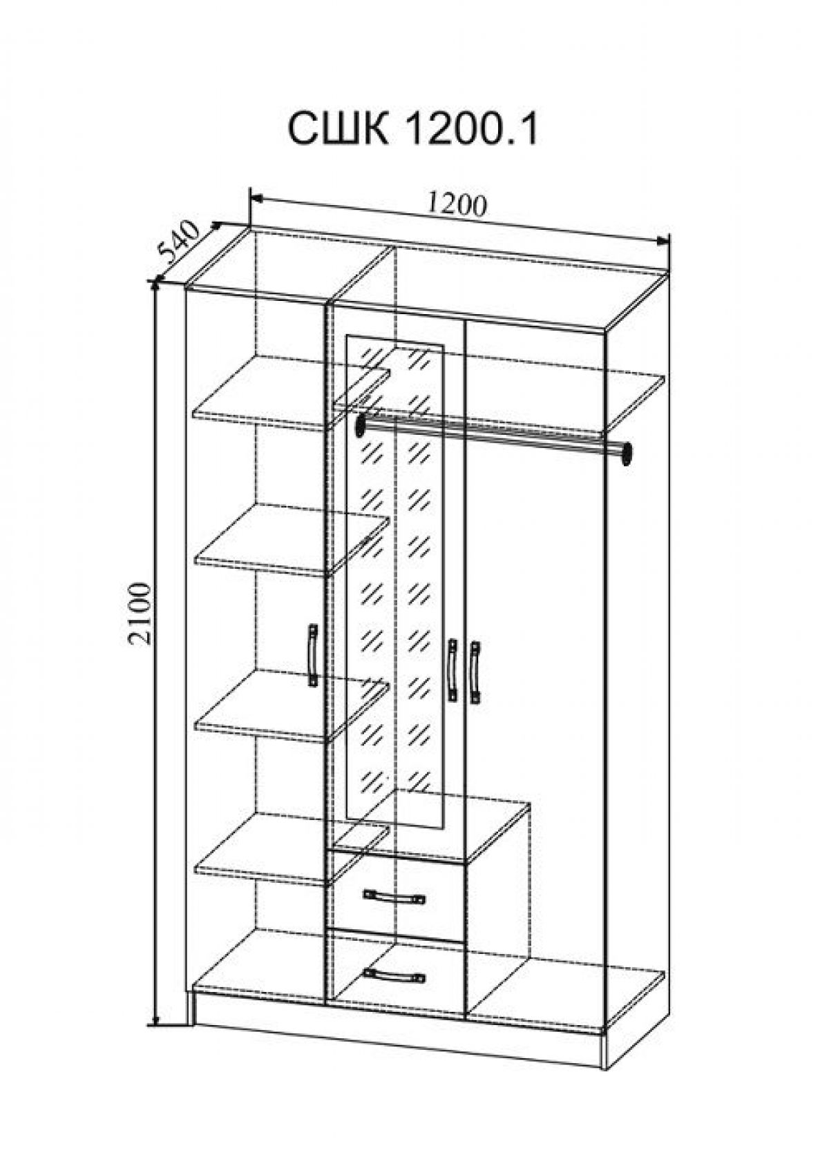 СОФИ Гостиная (модульная) дуб сонома/белый | фото 20