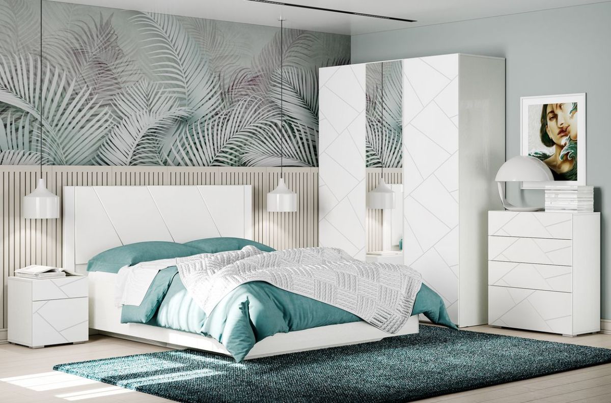 Спальня Summit Модульная (Меренга/Белый текстурный) | фото 2