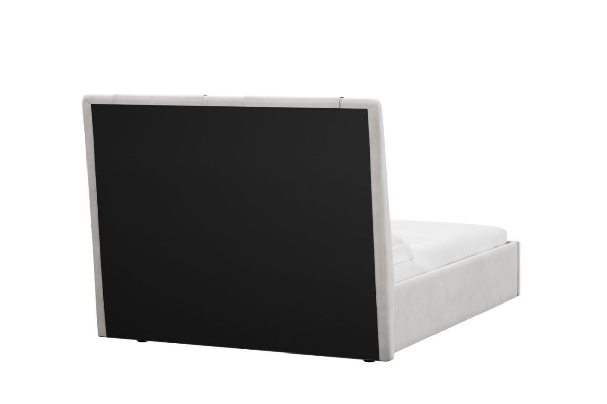 Кровать Ester 1400 с основанием и ПМ (Ультра Смог) Модель 311 | фото 4