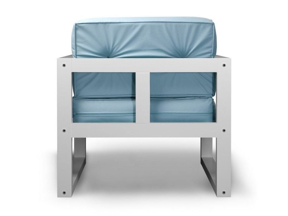 Диван одноместный DEmoku Д-1 (Беж/Темный дуб) | фото 4