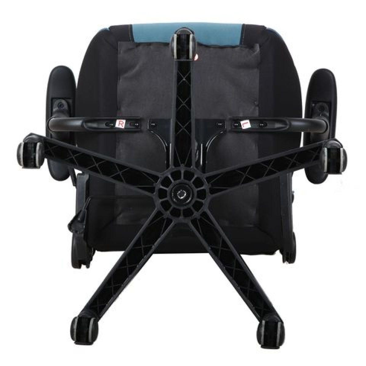 Кресло компьютерное BRABIX "GT Racer GM-100" (черное/голубое) 531818 | фото 9