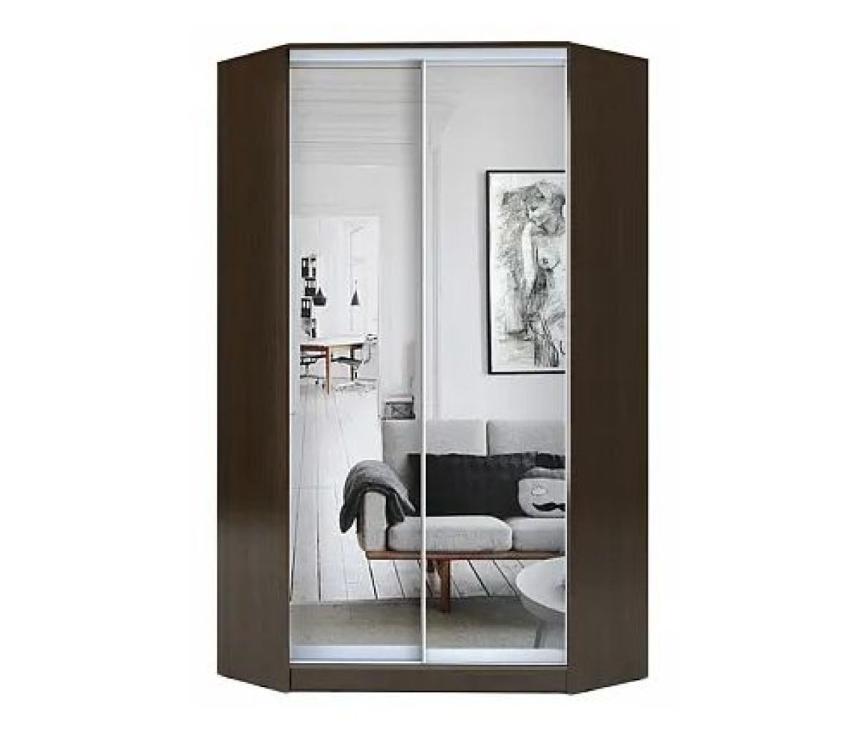 Шкаф-купе ХИТ-У-L-24-64-55 | фото 6