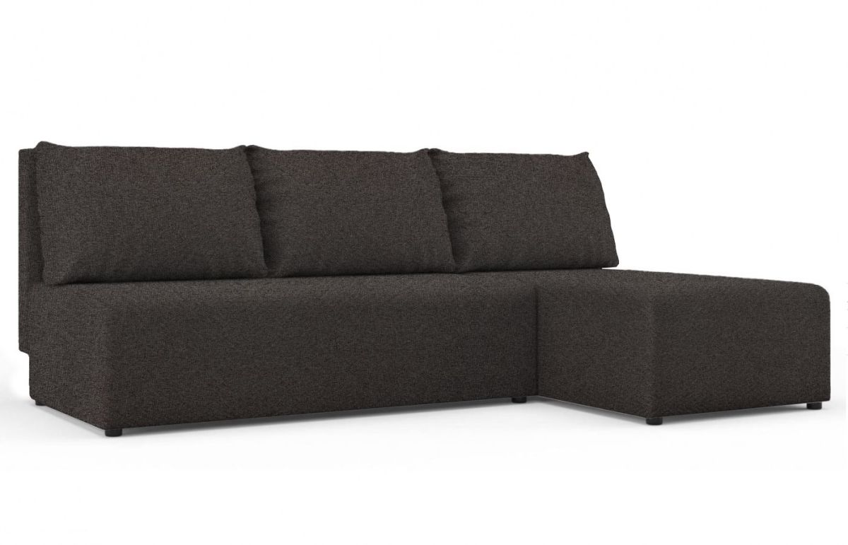 Диван угловой Алиса Bahama GRAFIT без подлокотников | фото 2