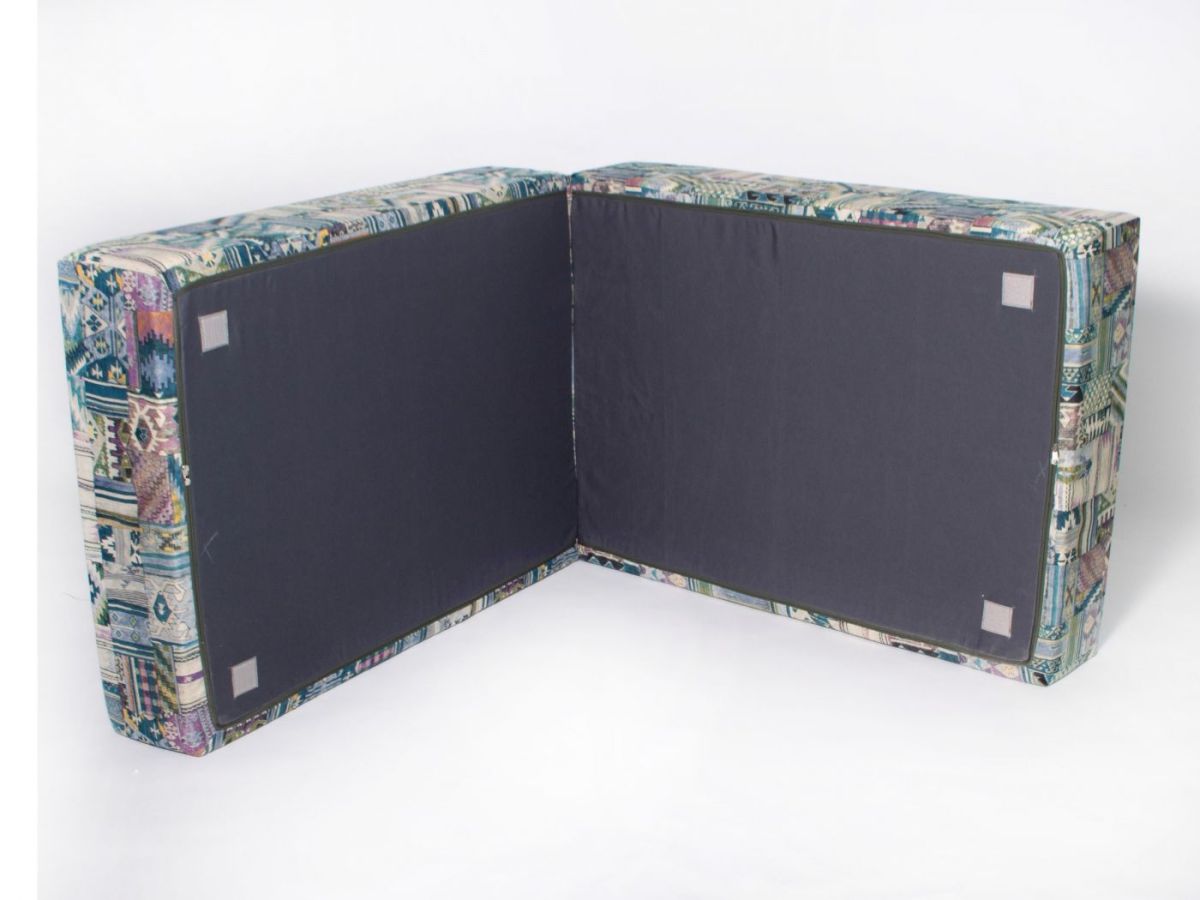 Кресло-кровать-пуф бескаркасное Окта (Велюр принт 2) | фото 10