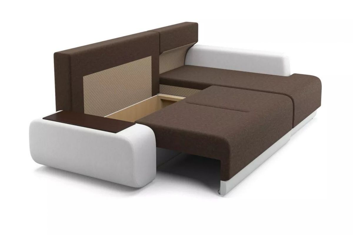 Диван угловой Соло (ПРАВЫЙ) Velvet lux 7/Ethnos 02 | фото 4