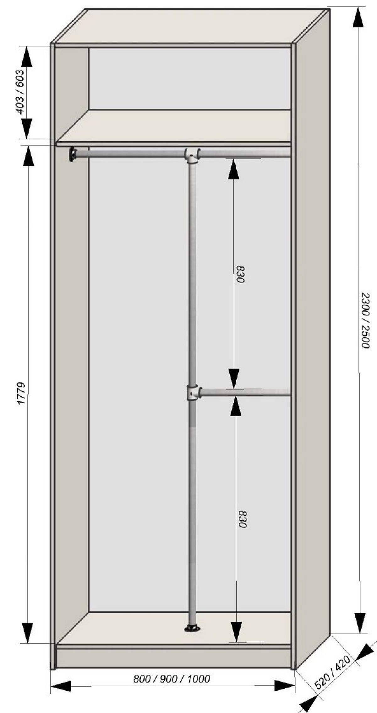Прихожая Серый камень - Дуб Небраска натуральный (серии «ГЕСТИЯ») | фото 4