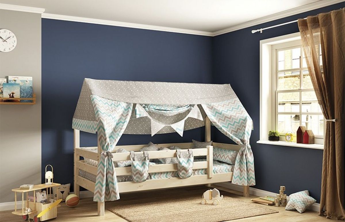 СОНЯ Кровать с надстройкой (Прозрачный) | фото 2