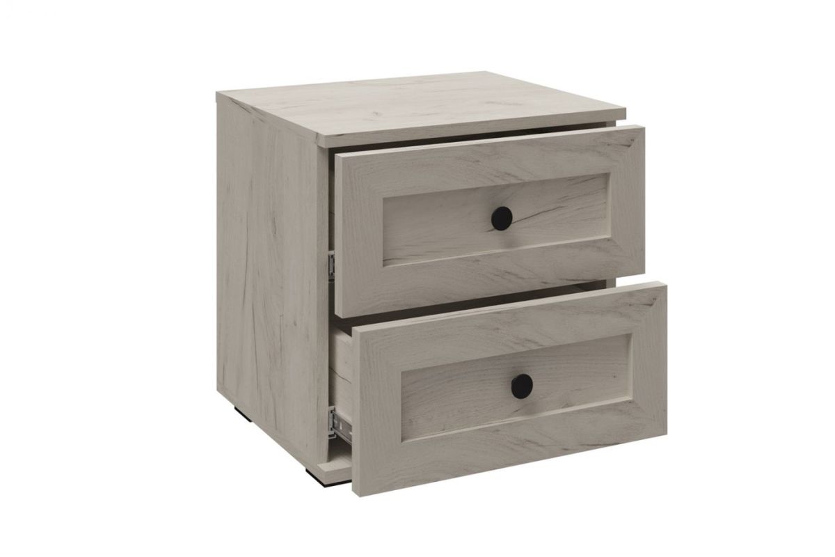 Спальня София СТ-20 Тумба прикроватная (Дуб крафт белый) | фото 2