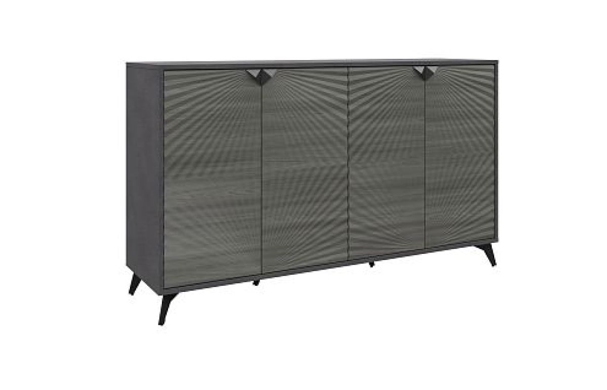 Комодино ПМ-390.03 Комод (ЛДСП Матера/МДФ Санторини темный) | фото 2