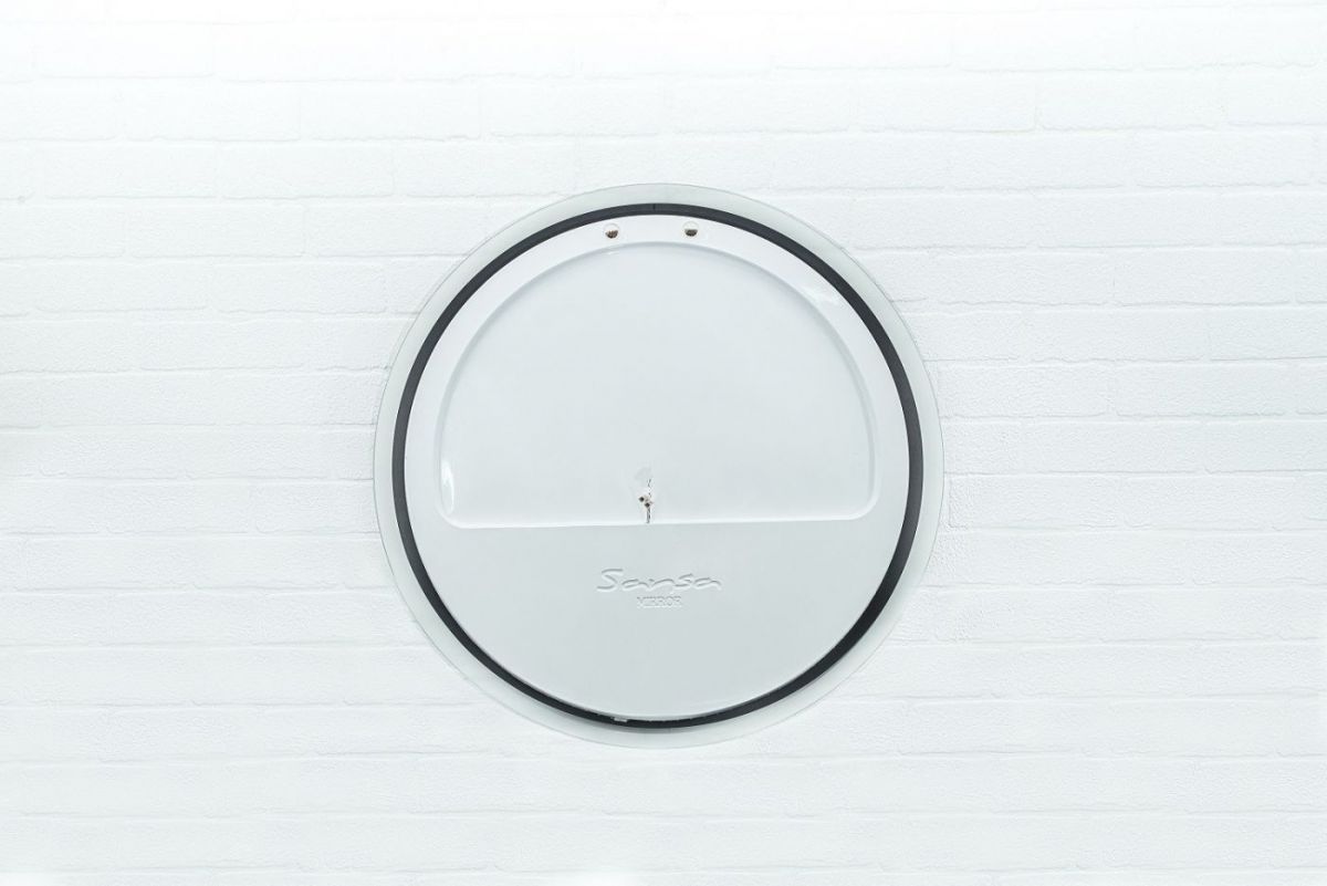 Зеркало Moon 72 white с подсветкой Sansa (SMo1046Z) | фото 7