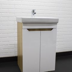 Тумба под умывальник "Енисей 50" Мечта без ящика Дуб сонома АЙСБЕРГ (DM2312T) | фото 6