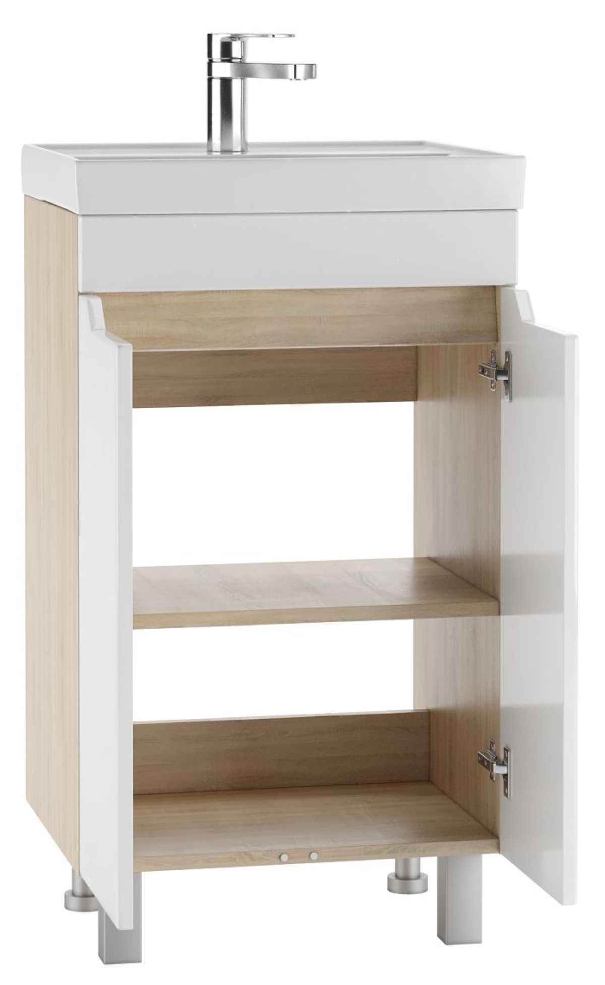 Тумба под умывальник "Енисей 50" Мечта без ящика Дуб сонома АЙСБЕРГ (DM2312T) | фото 2