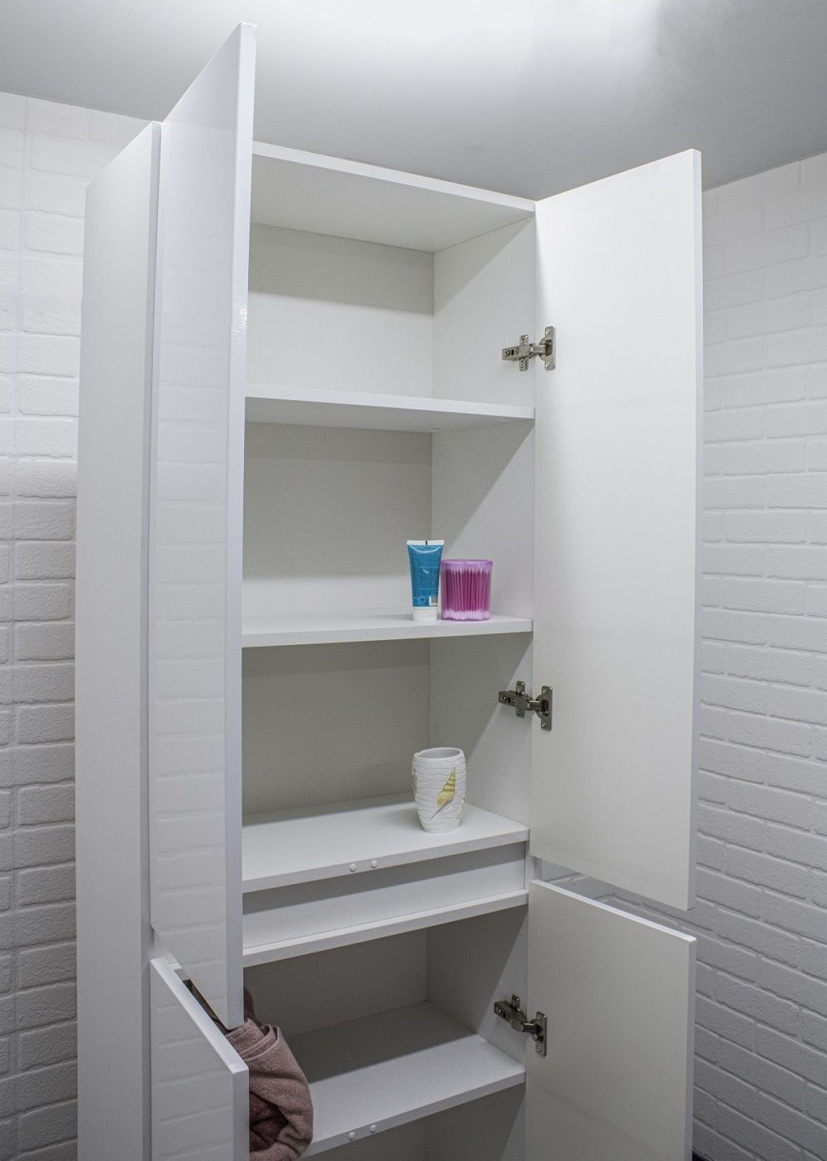 Пенал напольный 60 Норма без ящика АЙСБЕРГ (DA1625P) | фото 9