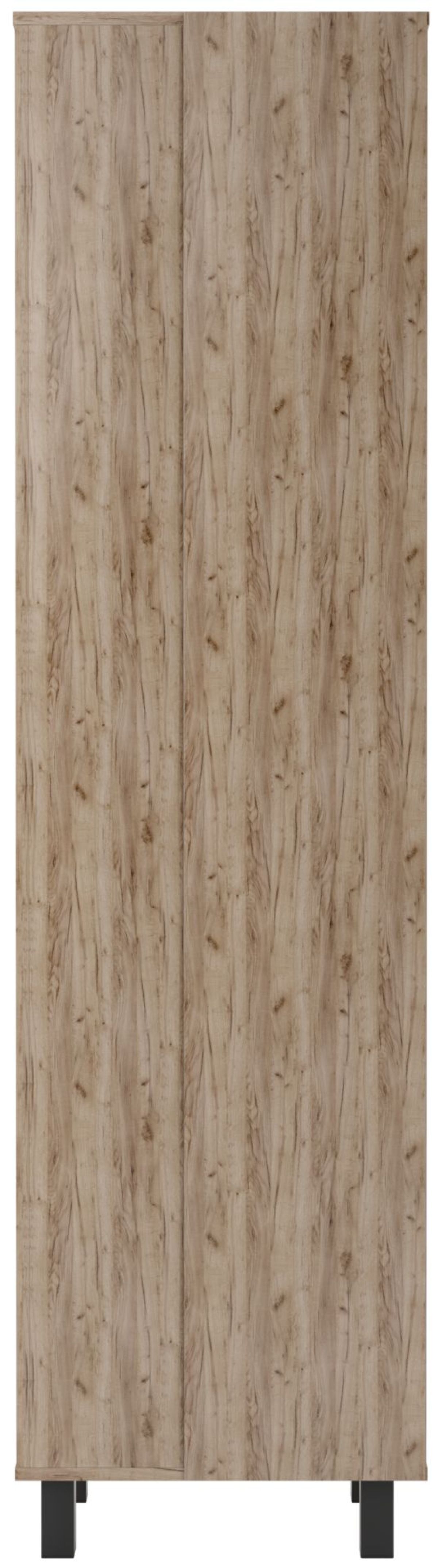 Пенал напольный Craft 50 без ящика С ЗЕРКАЛОМ Домино (DCr2217P) | фото 3