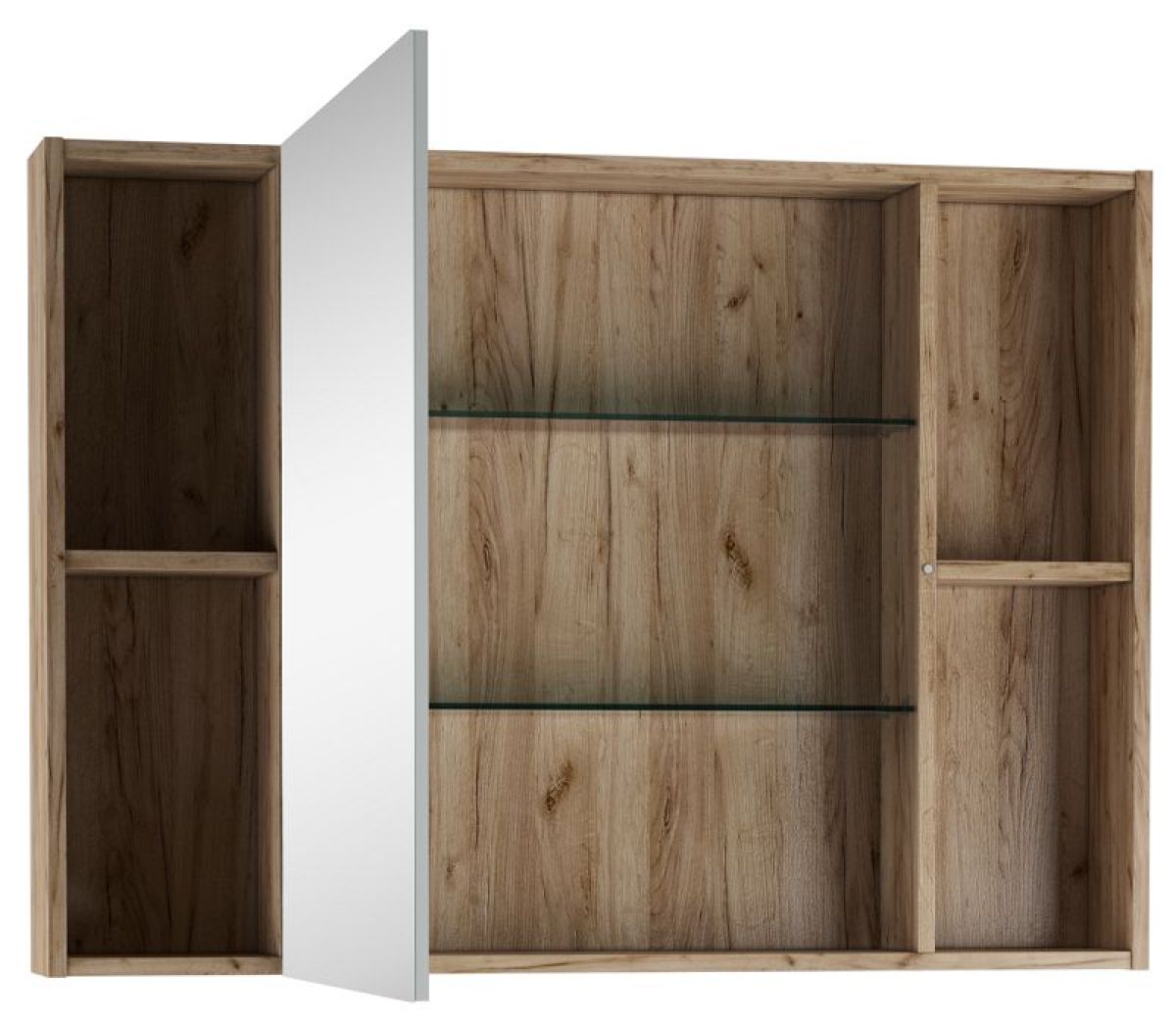 Шкаф-зеркало Craft 100 левый/правый Домино (DCr2206HZ) | фото 2