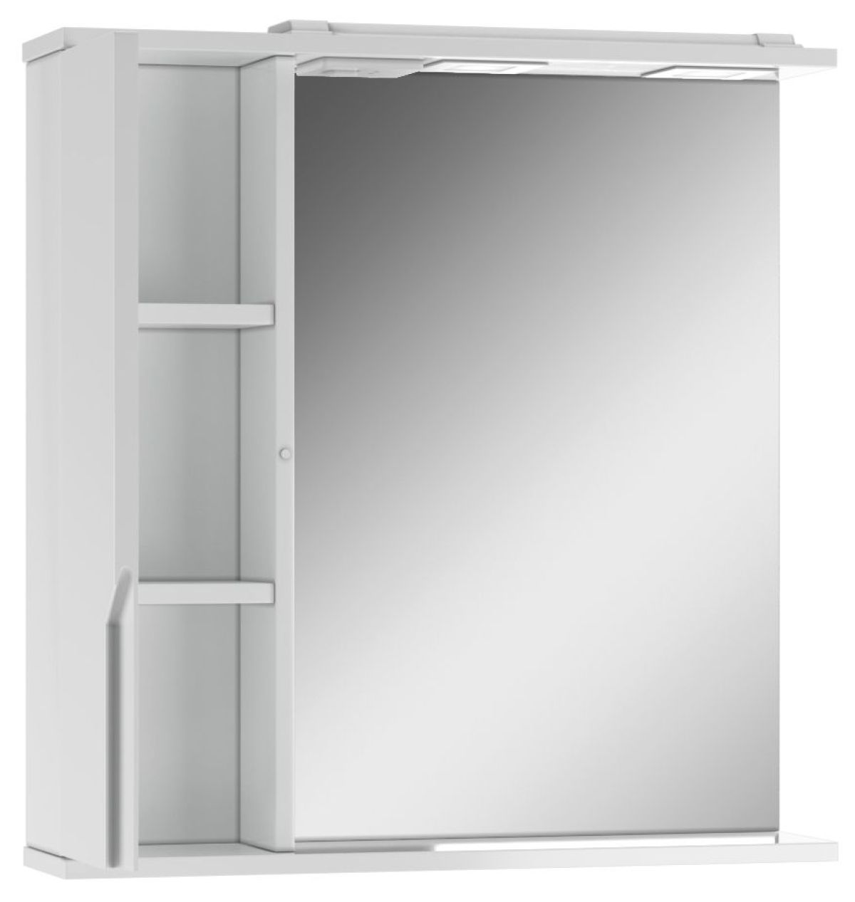 Шкаф-зеркало Optima 65 Эл. левый глянец Домино (DO1906HZ) | фото 2