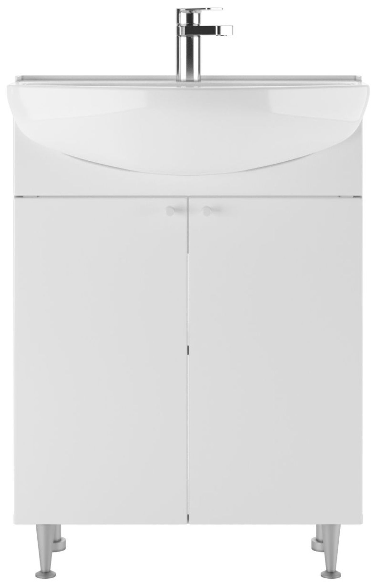 Тумба под умывальник "Амур 60" Промо без ящика (DP2602T) | фото 4