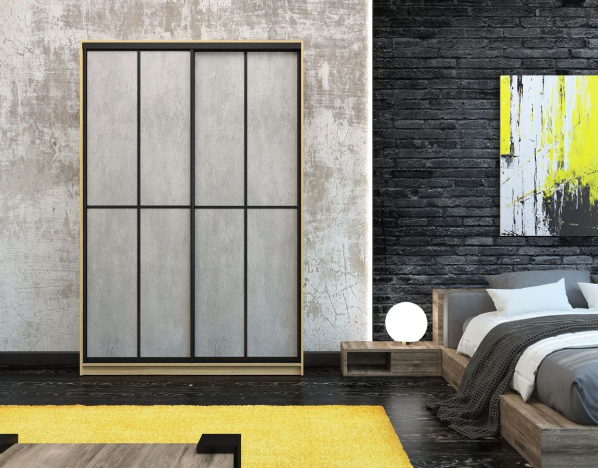 Шкаф-купе Лофт 1600 Шк16-47 (Дуб Сонома) | фото 13