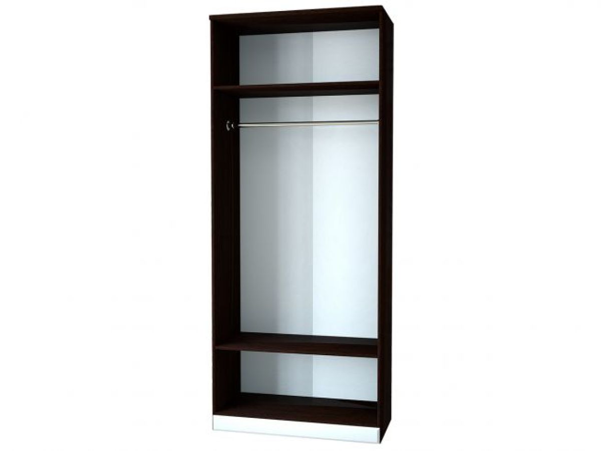 Шкаф 2-х створчатый НКМ ВЕНЕЦИЯ-1 Секция- 3 (Венге/Белое дерево) | фото 2