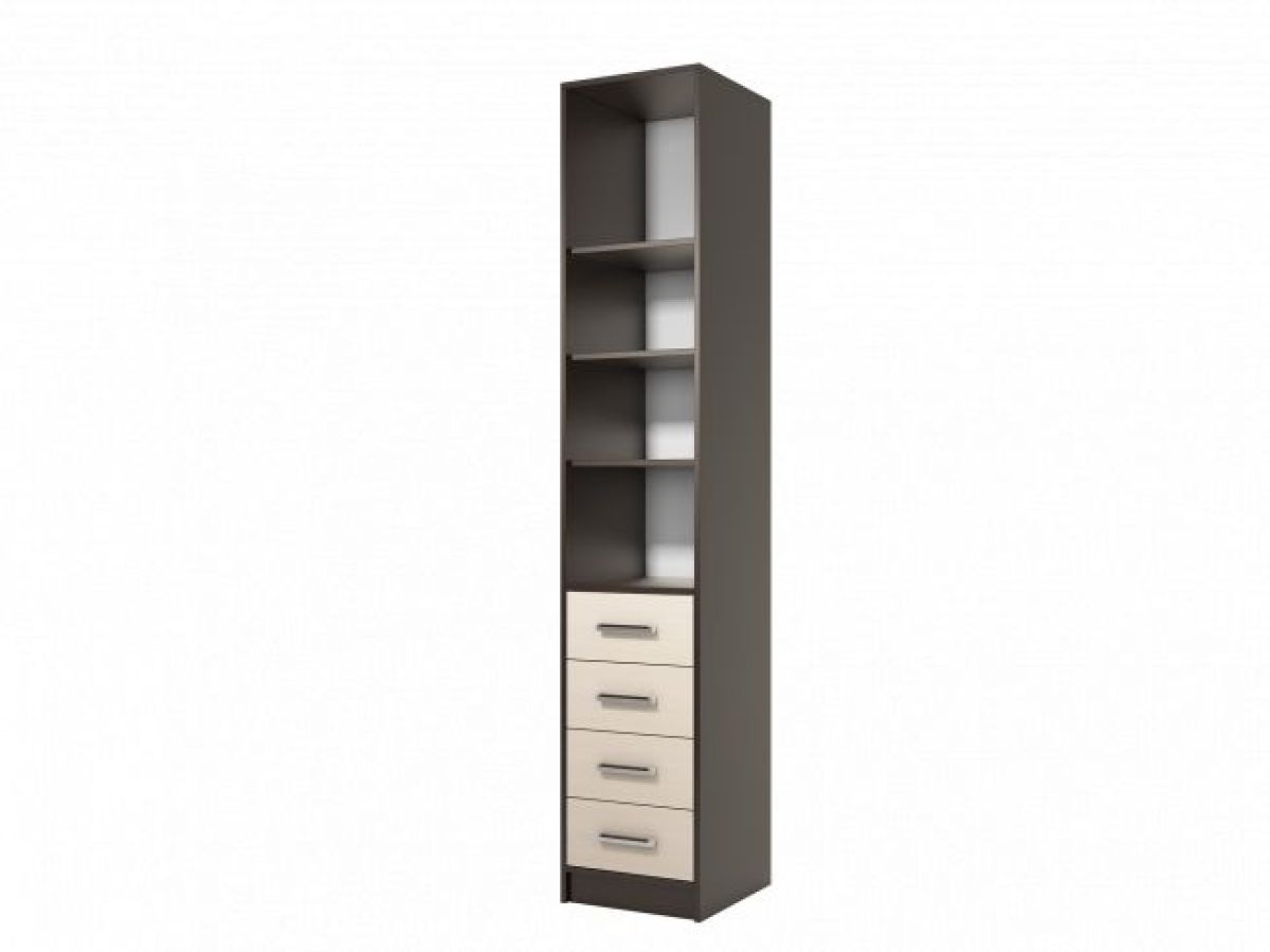 Прихожая ДИАНА-4 сек №29 (Венге/Дуб молочный) | фото 2