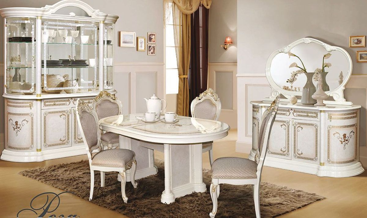 Витрина 2-х дверная (01.322) Роза (беж) | фото 2