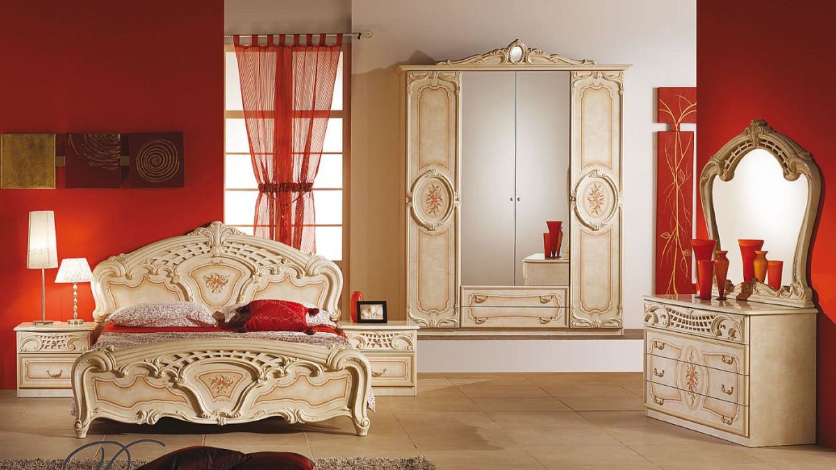 Тумба прикроватная (01.120) Роза (беж) | фото 2