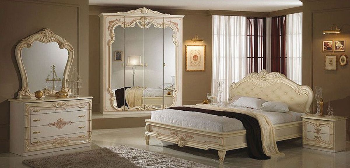 Шкаф 4-х дверный с зеркалами (04.144) Диана | фото 3