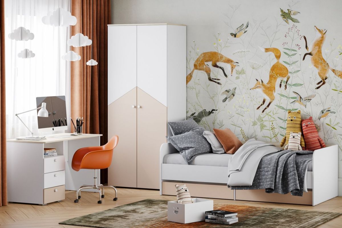 Стол письменный НМ 041.40 "Банни" (Бисквит) | фото 4