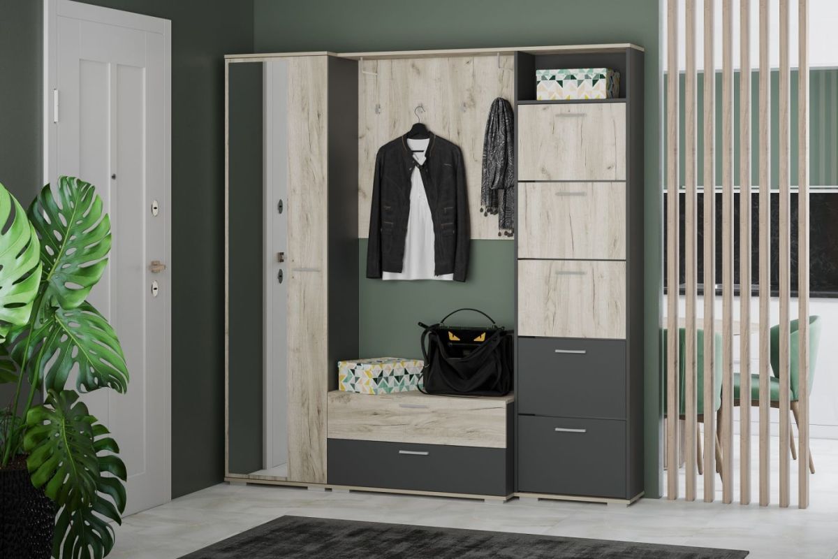 Вешалка НМ 014.16-01 "Санти" (Крафт Серый) | фото 2