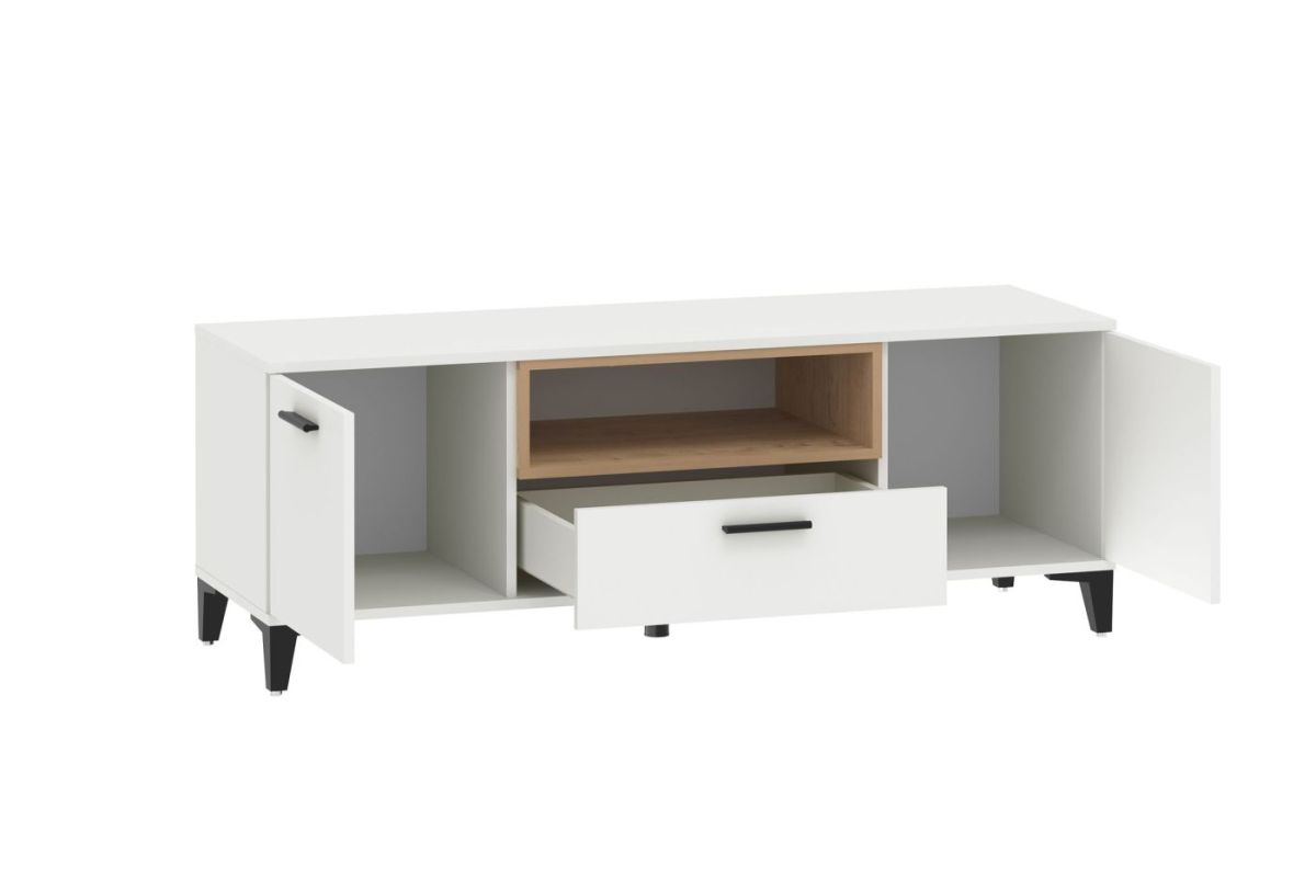 Тумба ТВА НМ 013.43 "Bergen" (Белый/Дуб бунратти) | фото 2