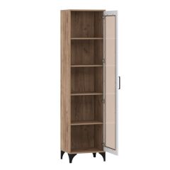 Гостиная "Марсель" (модульная) Меренга/Дуб Крафт Табачный | фото 13