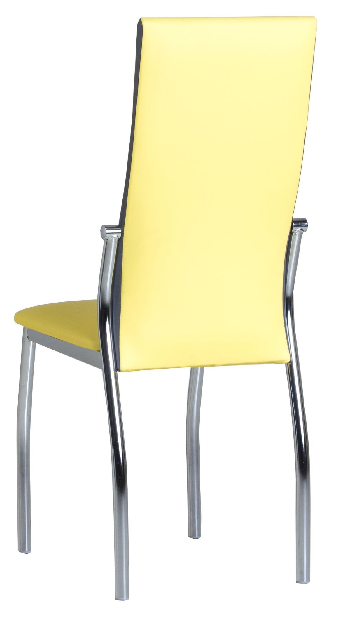 Стул Пекин А1.10-05 со вставкой (двухцветный) (Стандарт) хром/кожзам (4 шт.) | фото 4