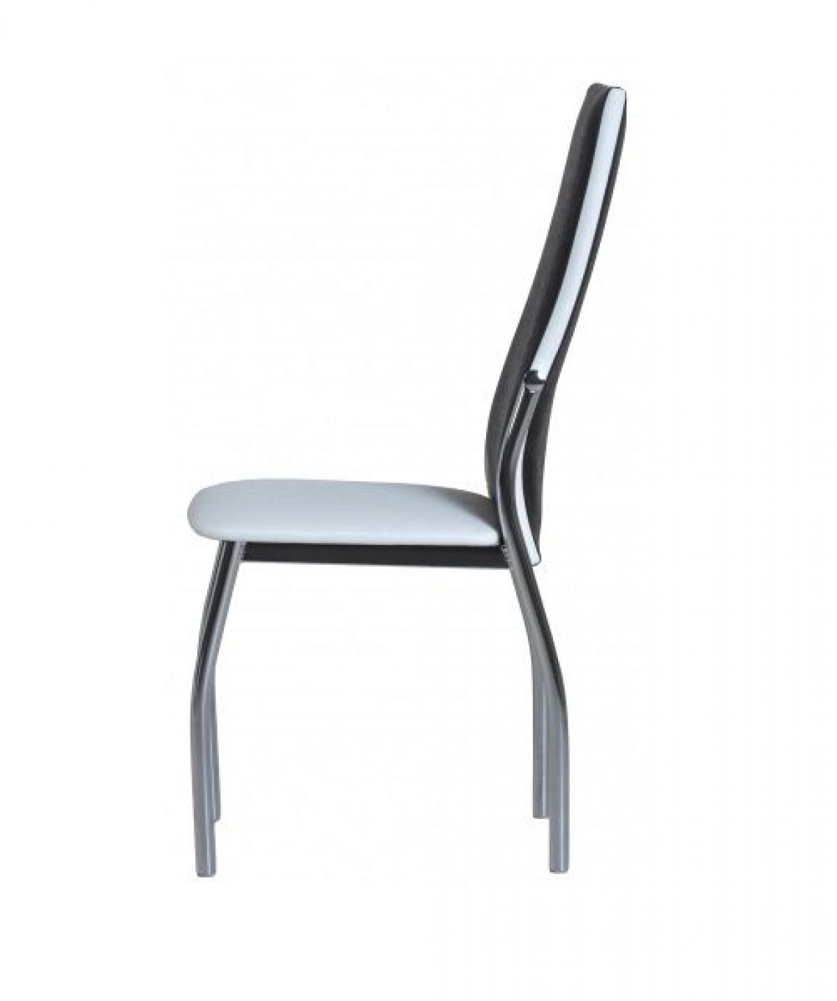 Стул Пекин А1.10-05 со вставкой (двухцветный) (Стандарт) хром/кожзам (4 шт.) | фото 3