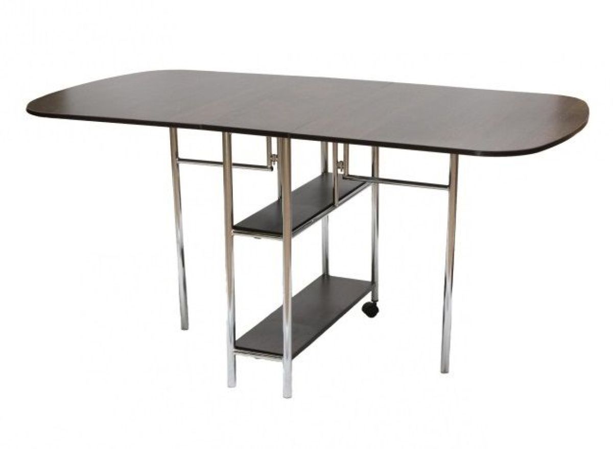 Стол-тумба ПГ-16 (хром/ЛДСП EGGER) | фото 4