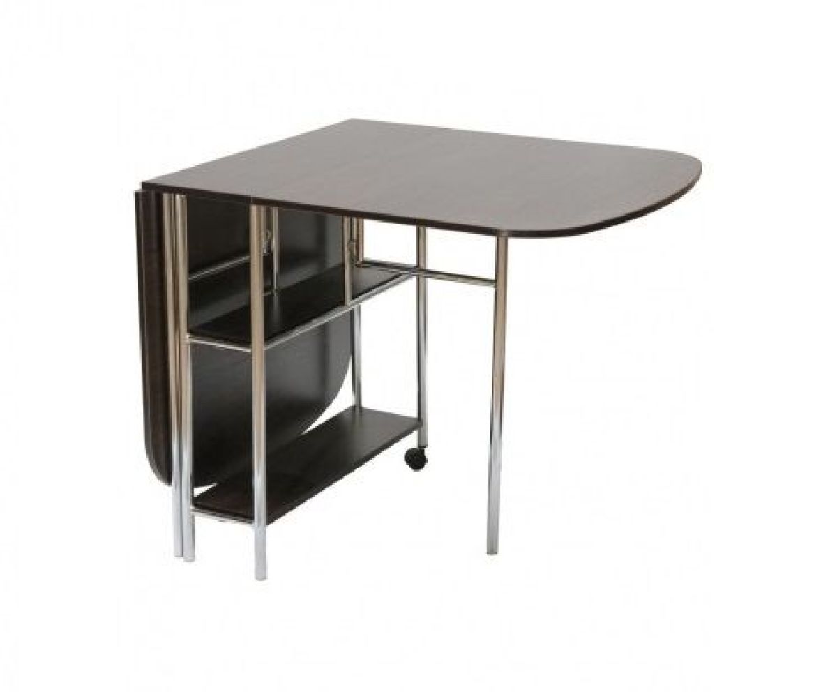 Стол-тумба ПГ-16 (хром/ЛДСП EGGER) | фото 3