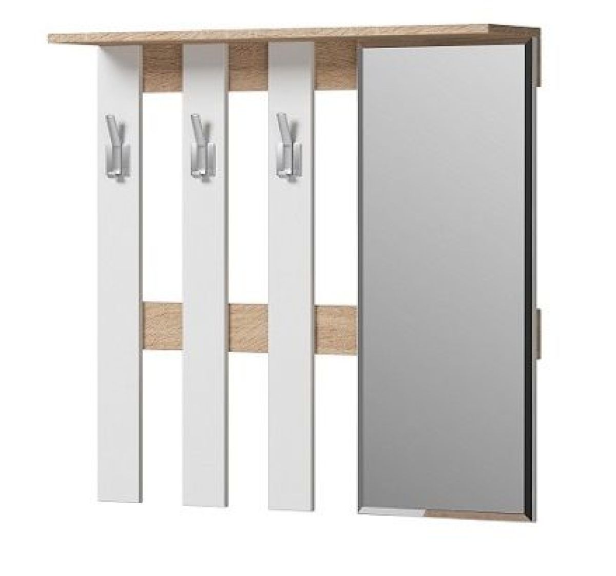 Прихожая Энтер (Белый/Дуб Сонома) Комплектация 3 | фото 6