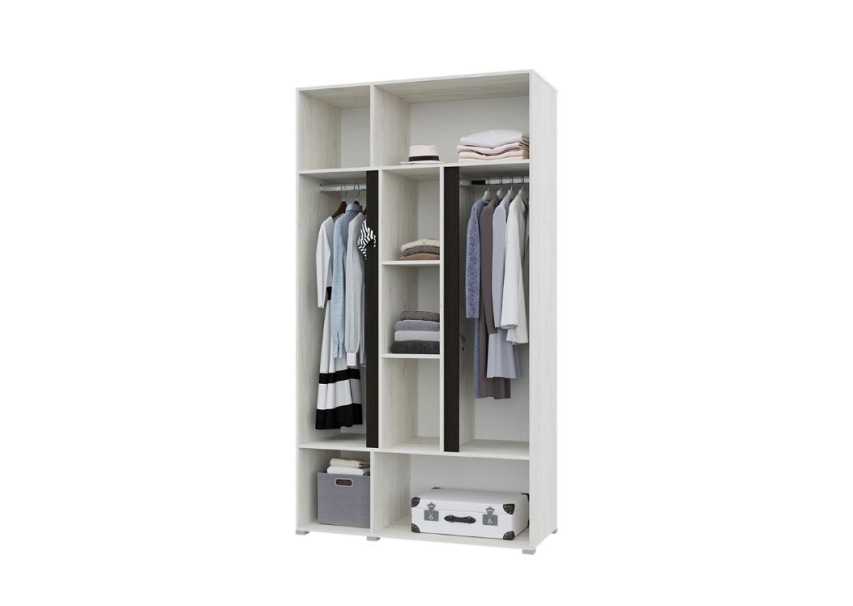 Спальный гарнитур Вега (модульный) Крафт белый - Венге | фото 8