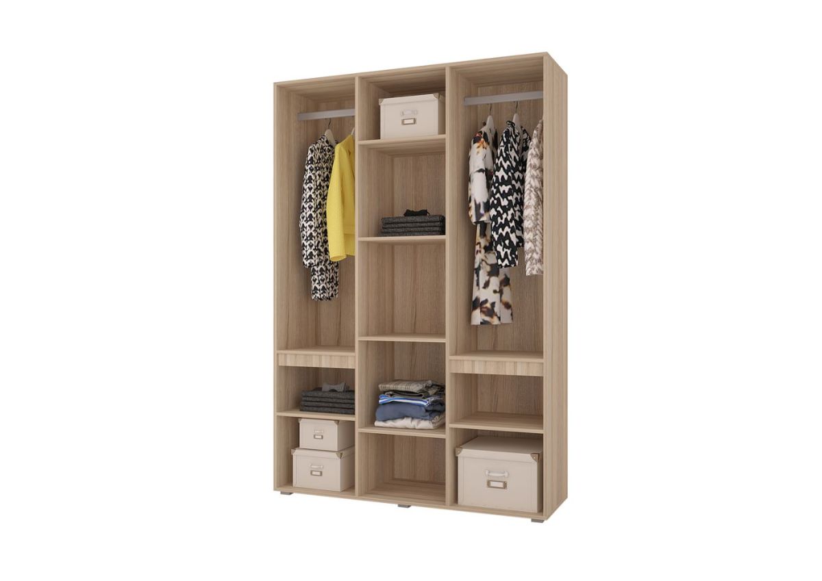 Спальный гарнитур АНТАЛИЯ (модульный) Сонома/Белый софт | фото 4