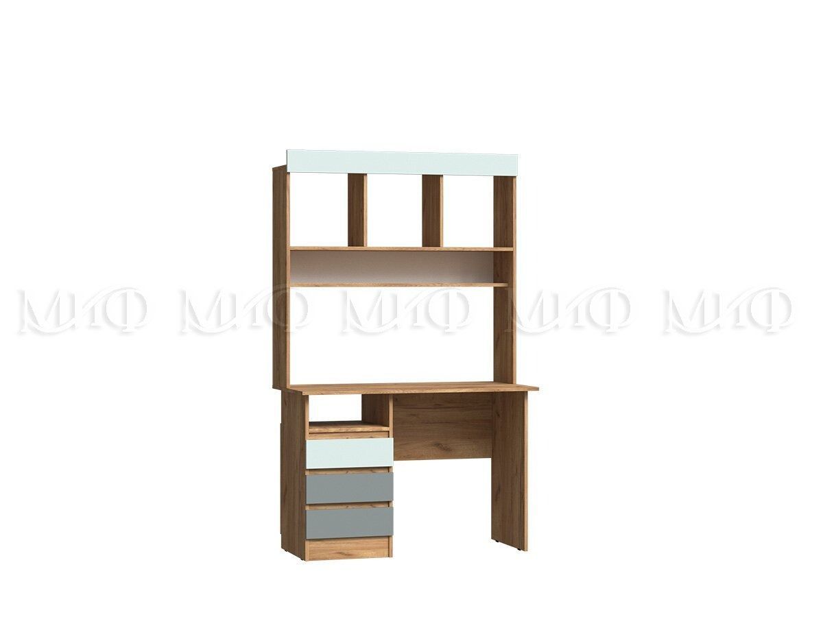 ЧЕЛСИ Color Детская ЛДСП (модульная) Мята/Сумеречный голубой/Дуб крафт | фото 8