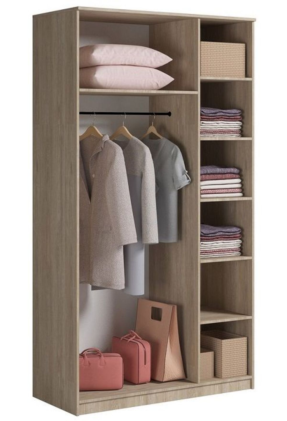 Спальный гарнитур Светлана (Белый/Дуб сонома) | фото 14