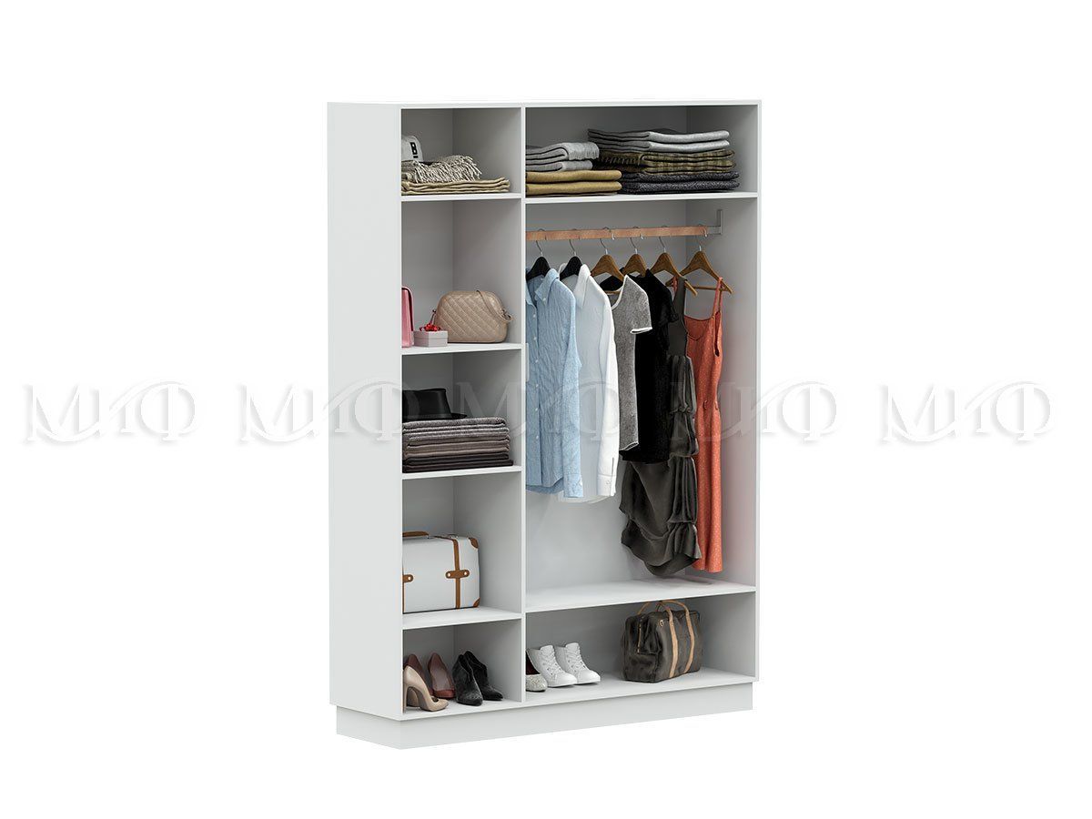 МАГНОЛИЯ Спальный гарнитур МДФ (модульный) Белый глянец/белый | фото 7