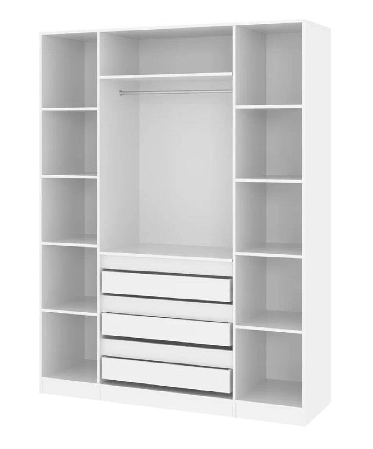 Спальный гарнитур Парус (Белый/Дуб Вотан) модульный | фото 11