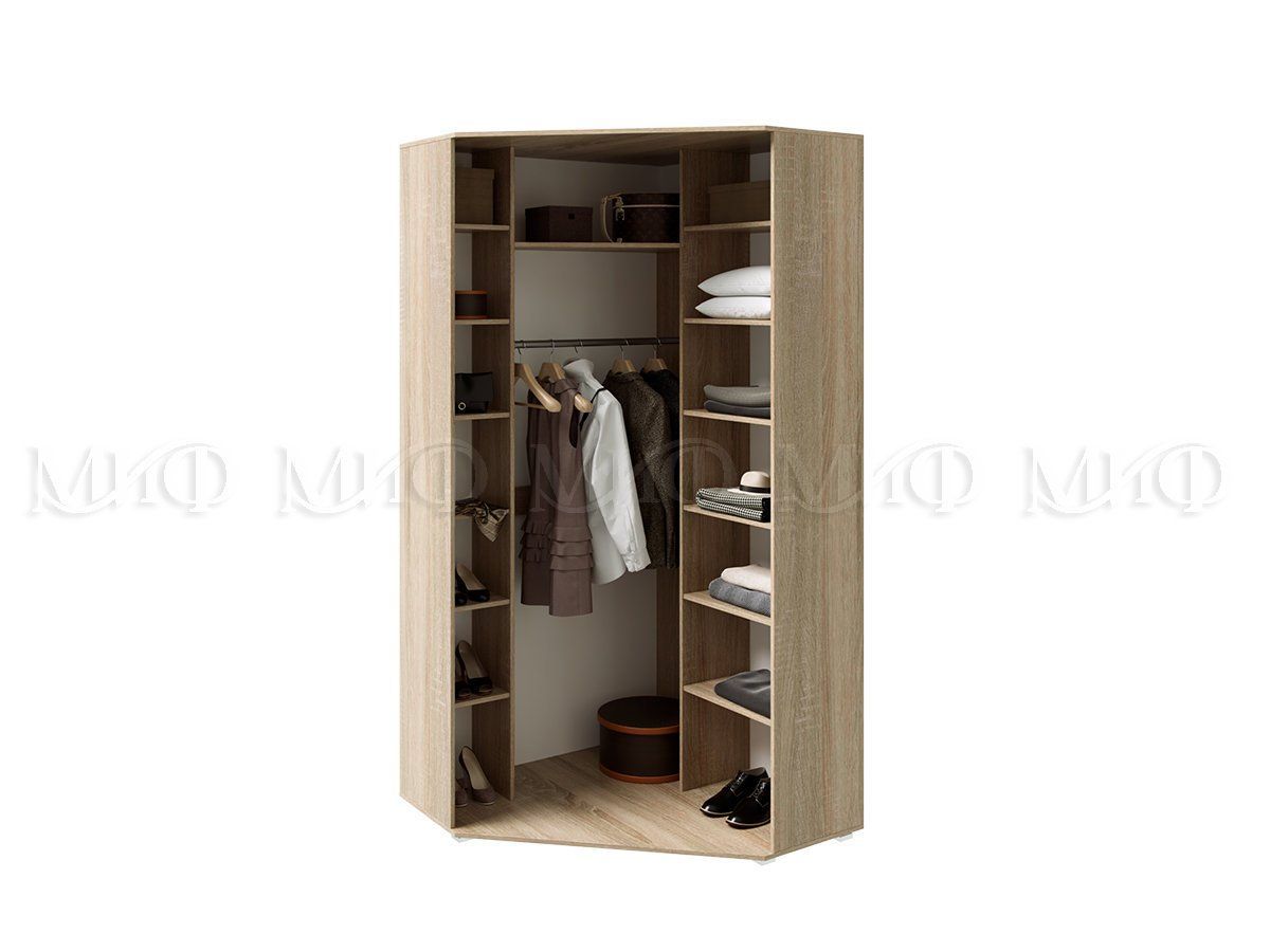 КИМ Спальный гарнитур МДФ (модульный) Графит софт/Сонома | фото 4