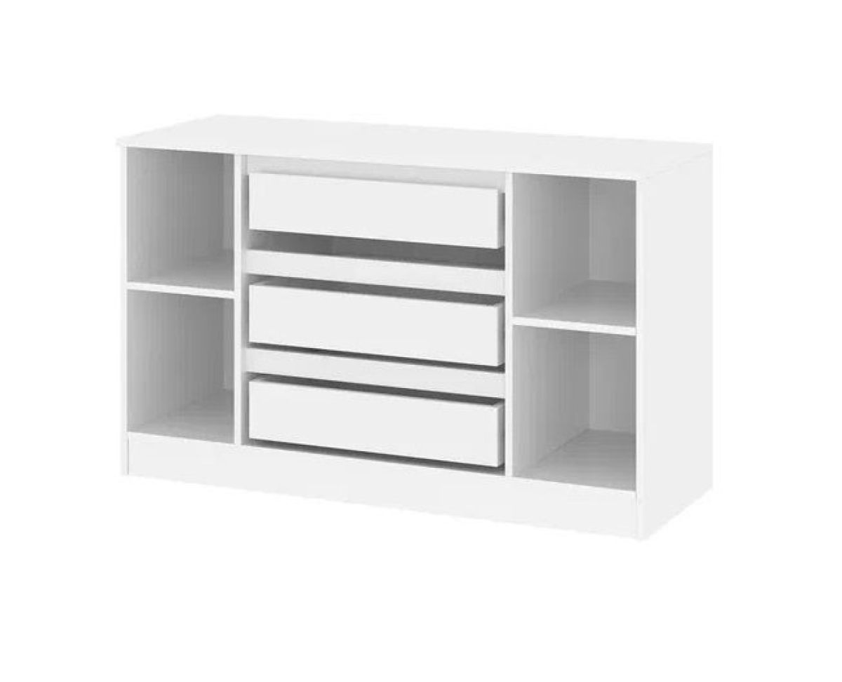 Спальный гарнитур Парус (Белый/Графит) модульный | фото 14